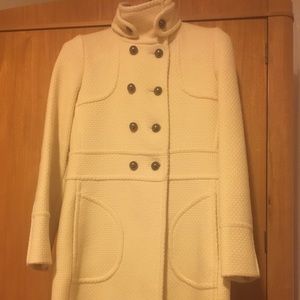 EUC SEARLE off white coat